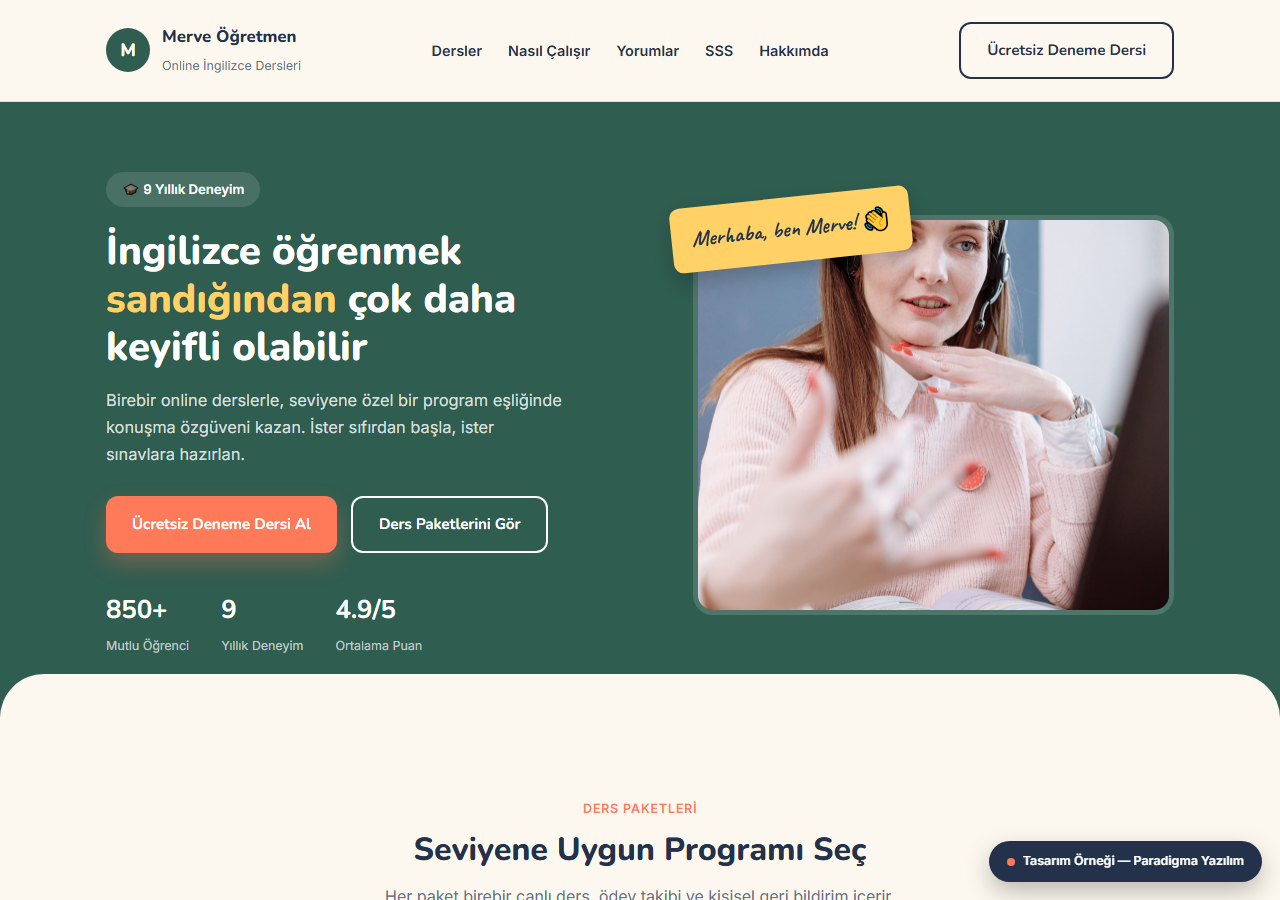 Öğretmen / Eğitmen